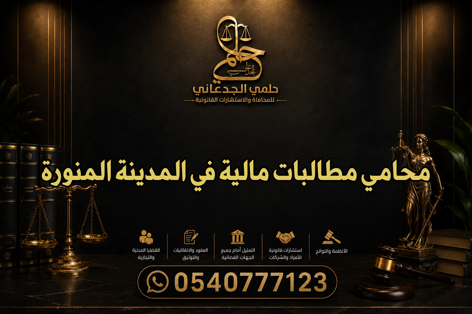 محامي مطالبات مالية في المدينة المنورة