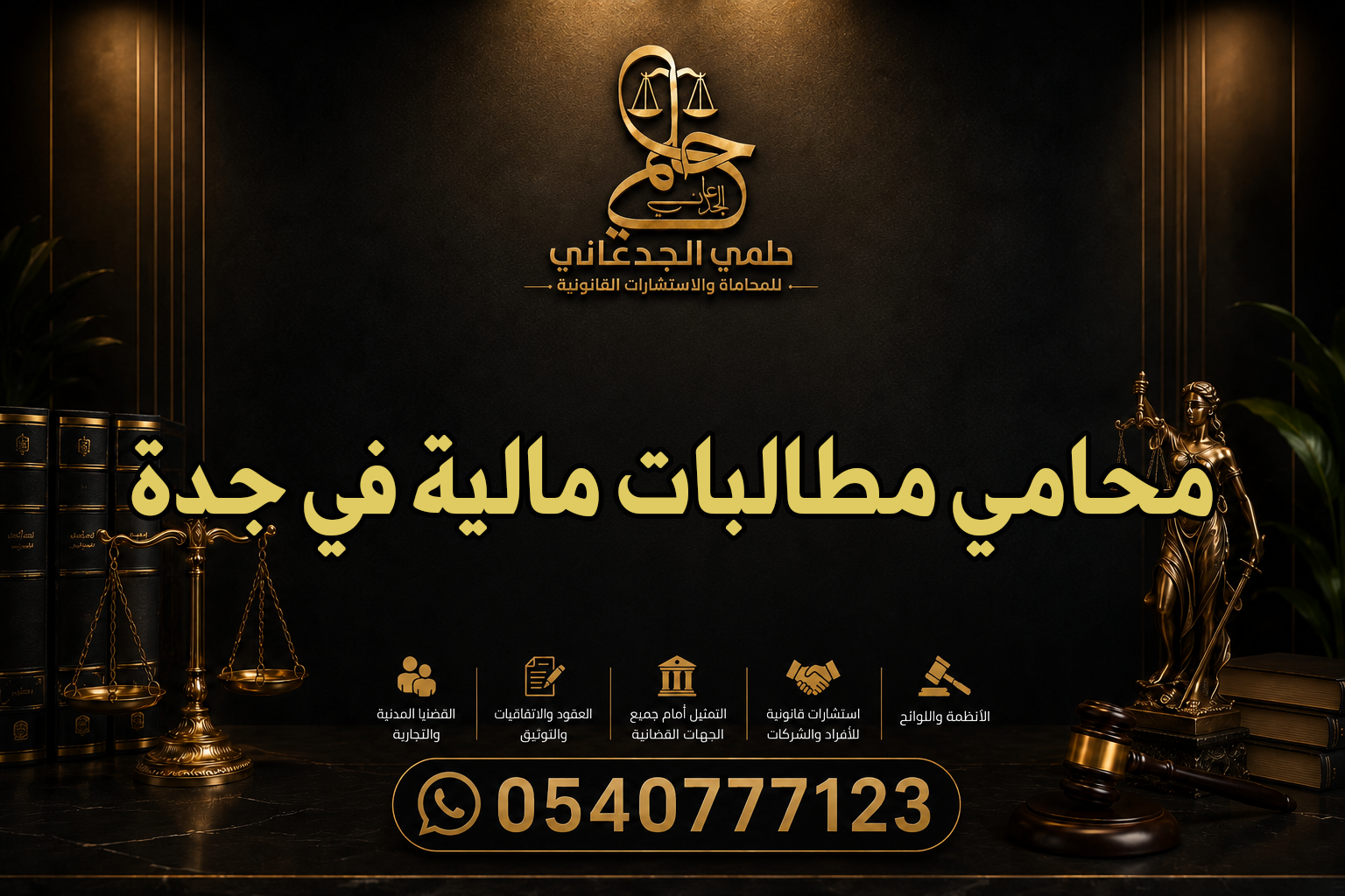 محامي مطالبات مالية في جدة